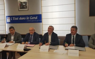 Signature en préfecture du plan : Le Gard une chance